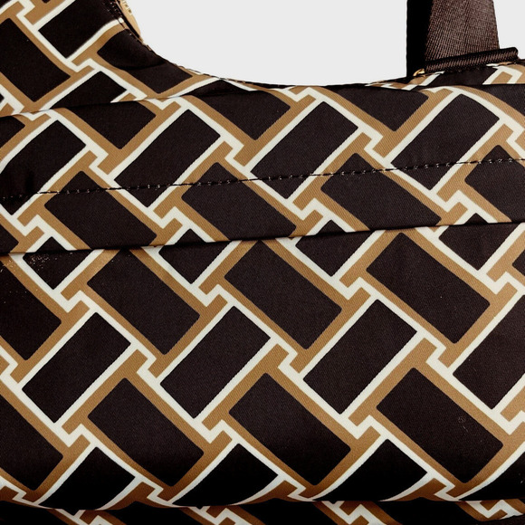 DVF Diane Von Furstenberg Target Utility Crossbody Bag Vintage Weave Neutral NWT - Picture 5 of 7